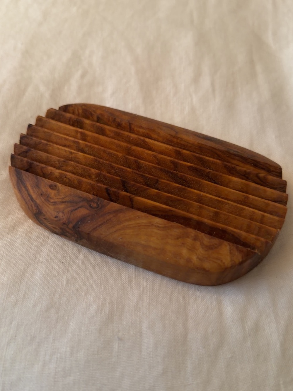 Olive Wood Soap Dish